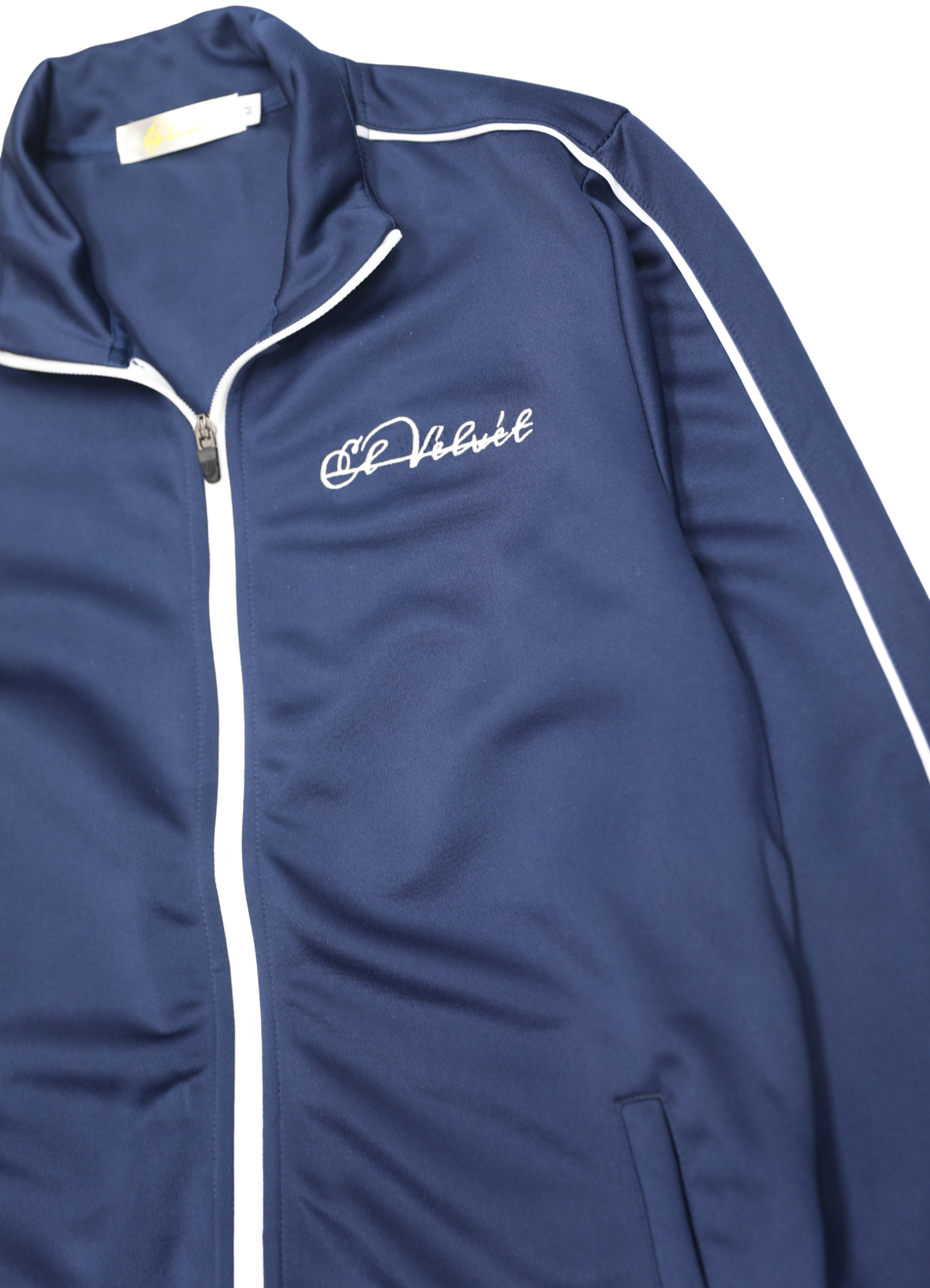 Navy Blue Striped Exodus Top